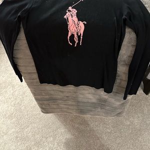 Ralph Lauren women’s long sleeve Big Pink Pony t-shirt